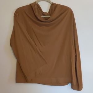 Free People Funnel Neck Tee